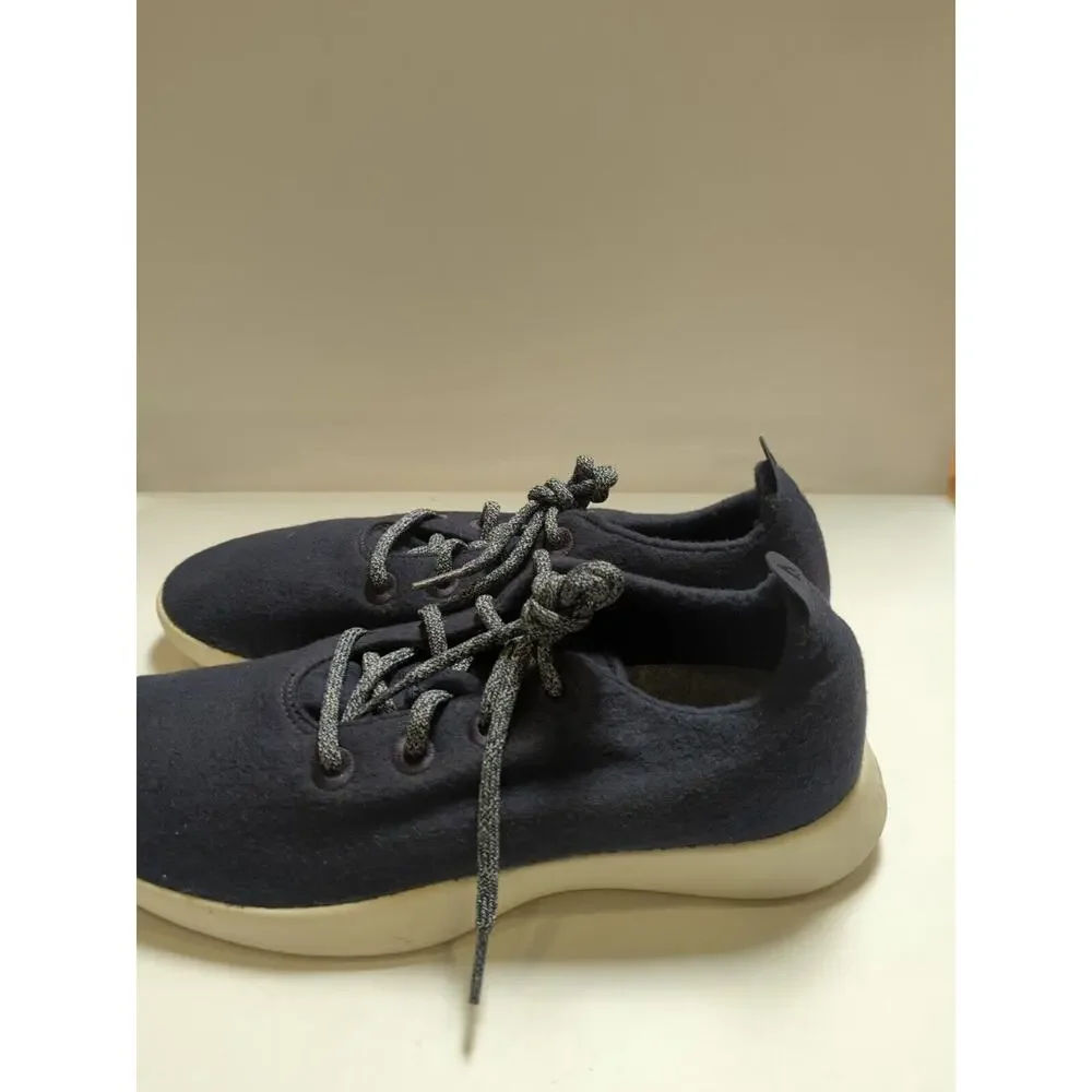 Allbirds Navy Wool Tree Runner Shoes Size 12‎ US